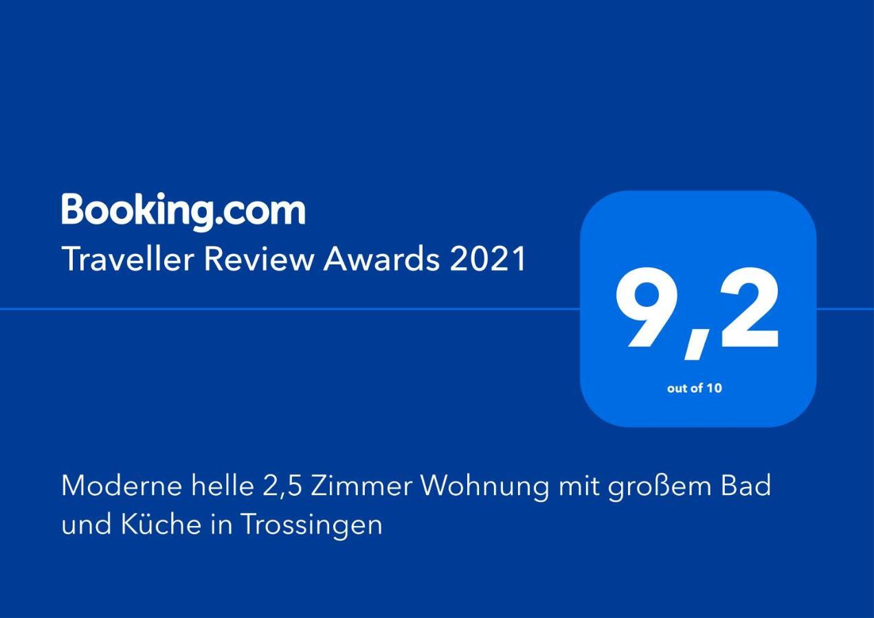 Moderne Helle 2,5 Zimmer Wohnung Mit Grossem Bad Und Kueche In Trossingen Εξωτερικό φωτογραφία